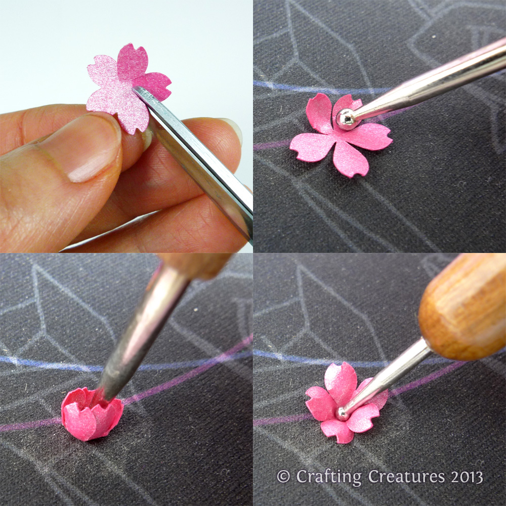 Crafting Creatures Shaping Die Punch Flowers