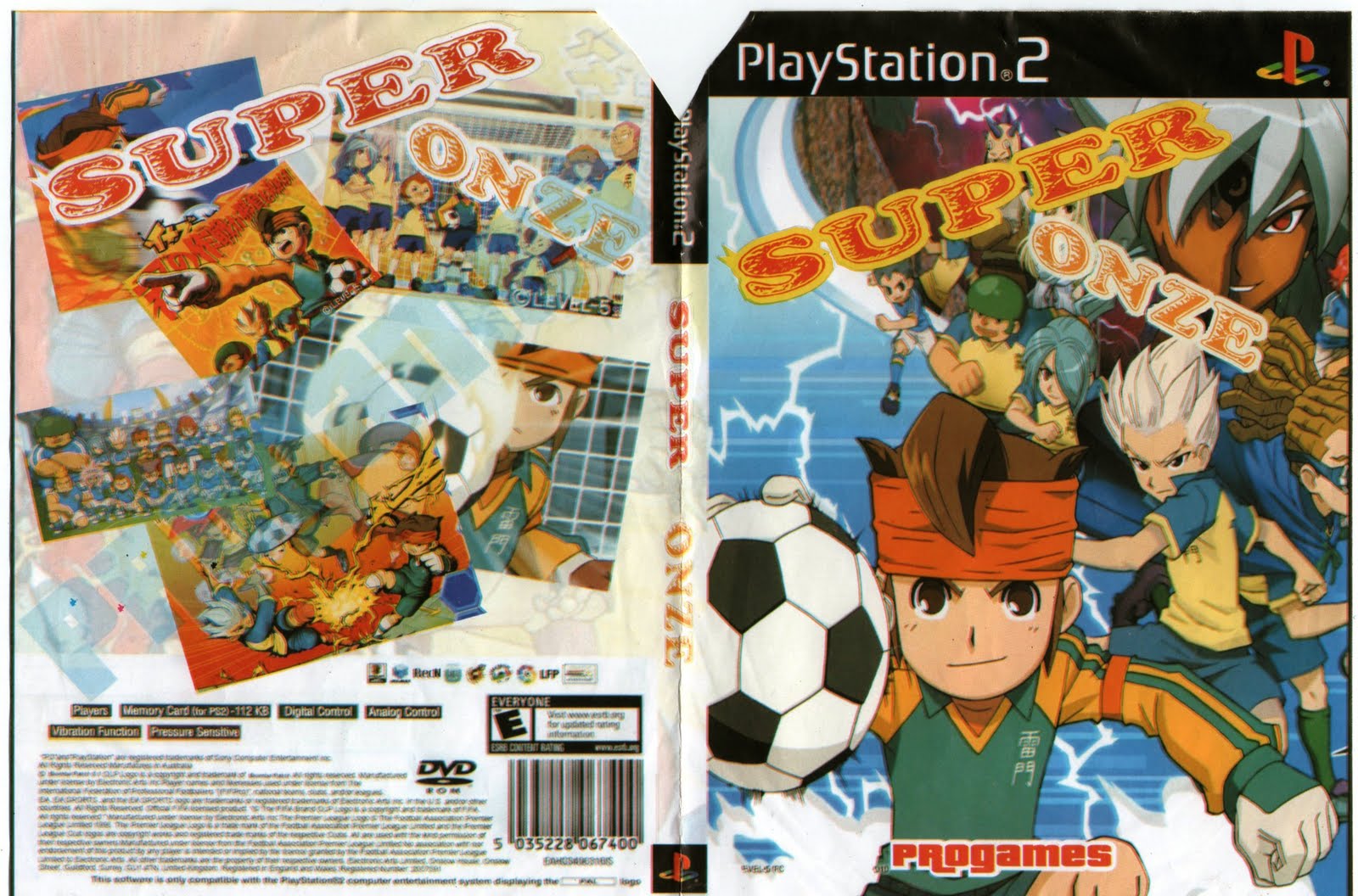 Telecharger Inazuma Eleven Strikers Ps2