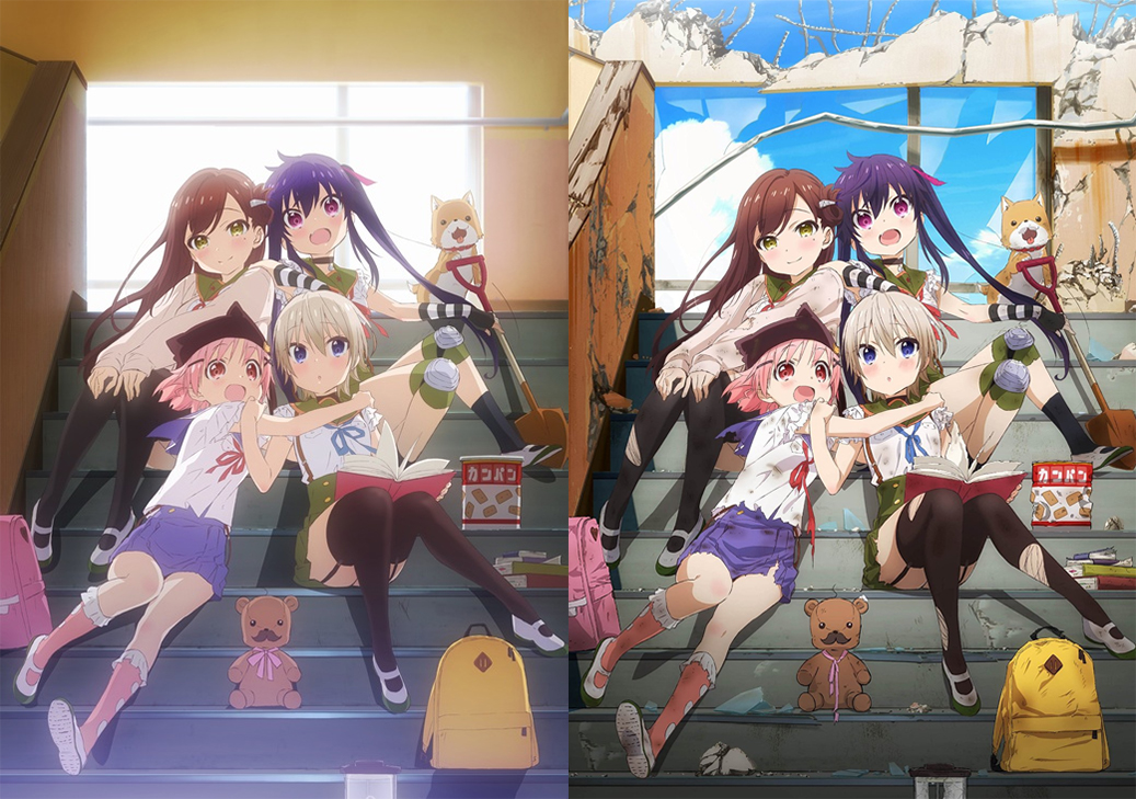 Mundo distorsión : Reseña anime: Gakkou gurashi.