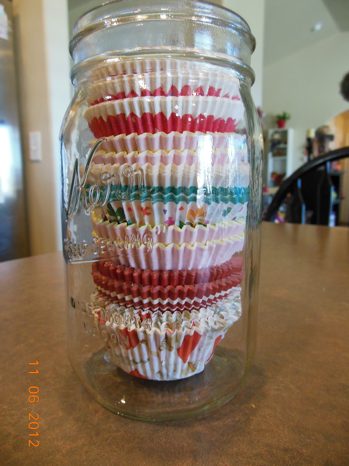 4 Growing Boys Mason Jars+Cupcake