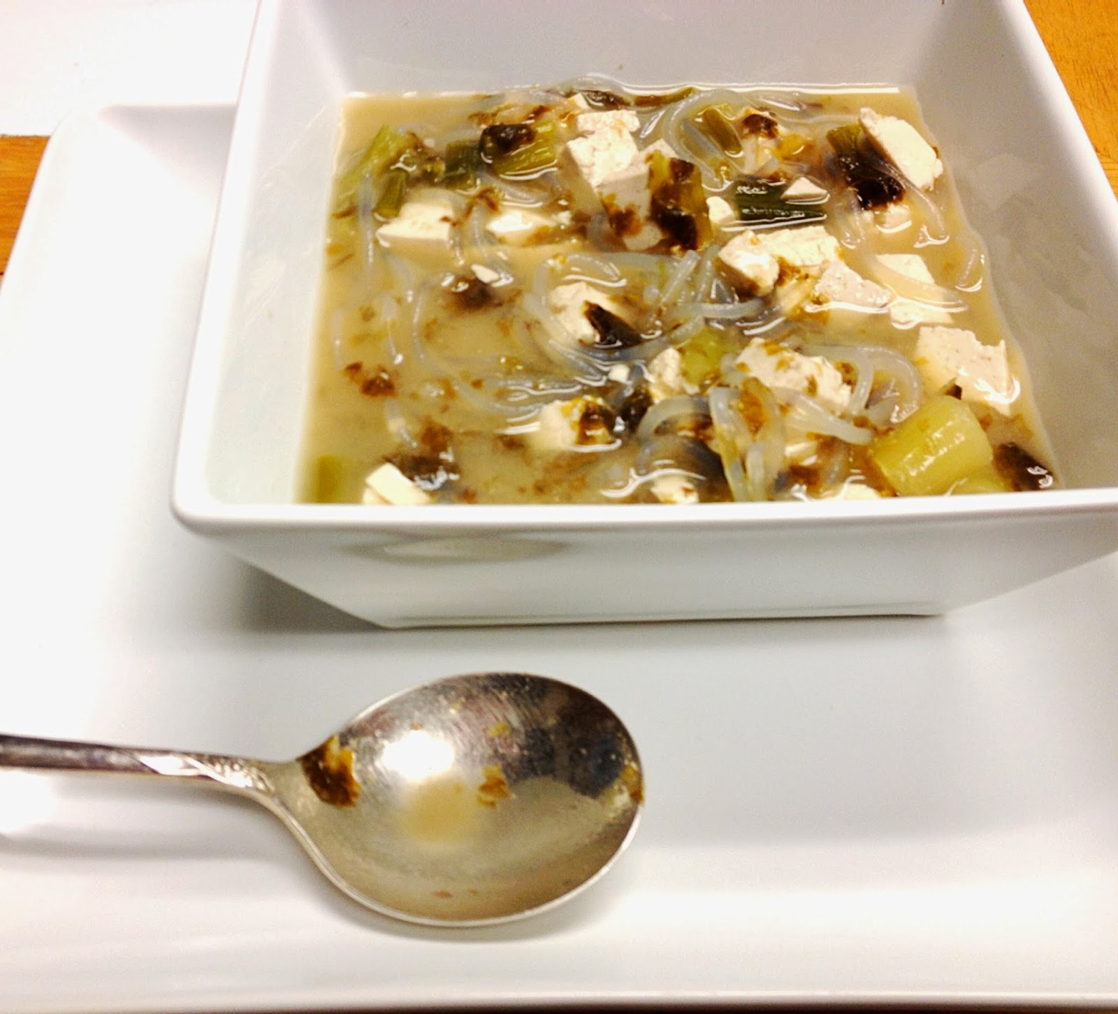 Hannah's Bananas Miso Noodle Soup