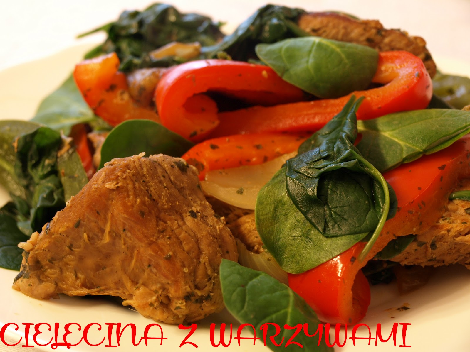 pysznie i dietetycznie! Cielęcina z warzywami