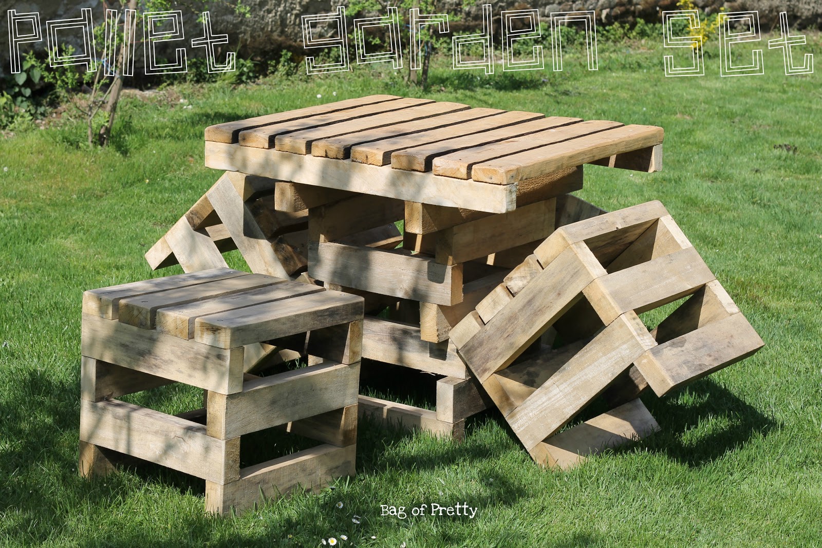 Outdoor Furniture Made From Pallets