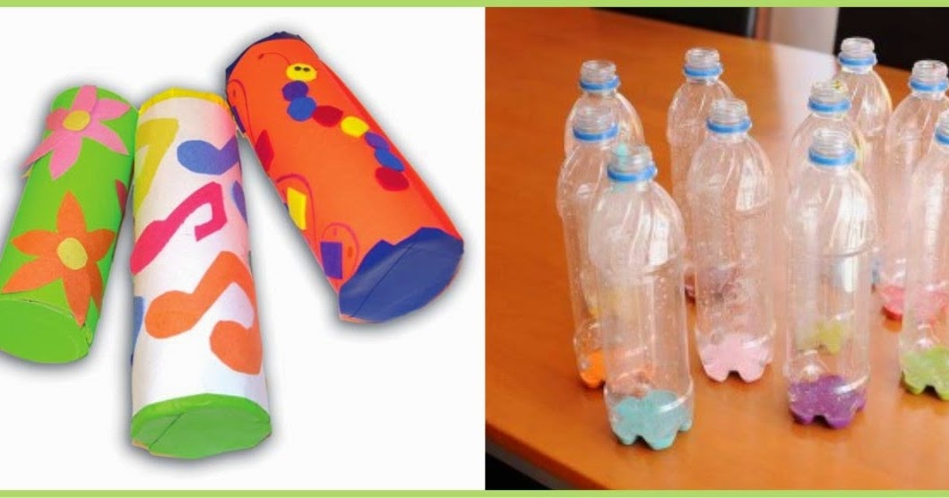 Recursos Reciclados Maracas para nuestro rincón musical!