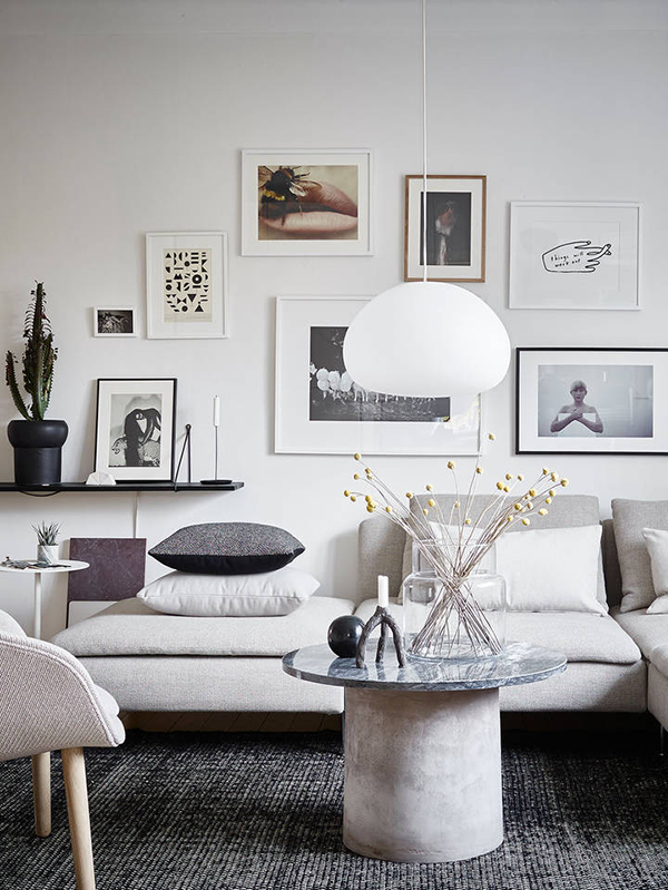 simple and efficient styling by Joanna Bagge for Stadshem