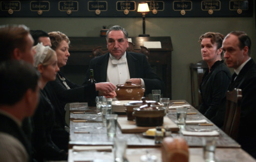 Downton Abbey: James-Collier, Phyllis Logan, Jim Carter, Siobhan Finneran, and Kevin Doyle