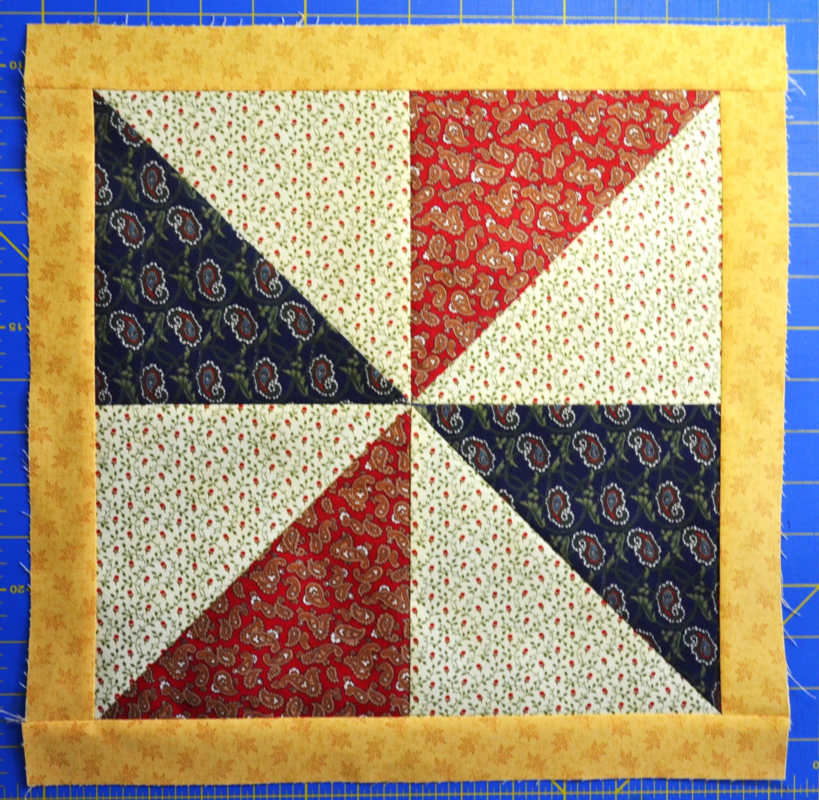 ChockABlock Quilt Blocks Shouting Yankee Doodle