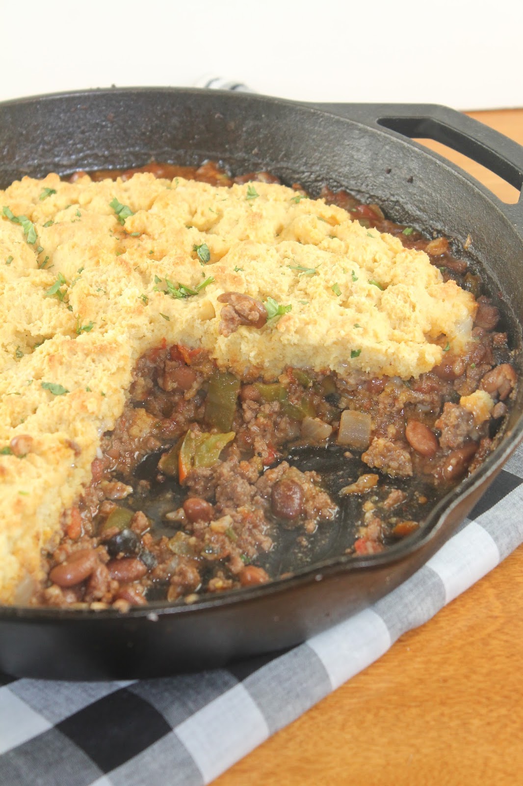 Savory Moments Skillet tamale pie
