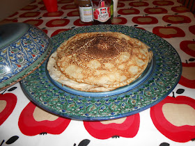 Uzbek Pancake Dish