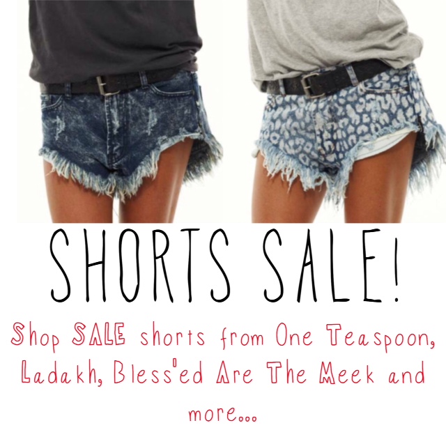 Shorts Sale! Fitzroy Boutique