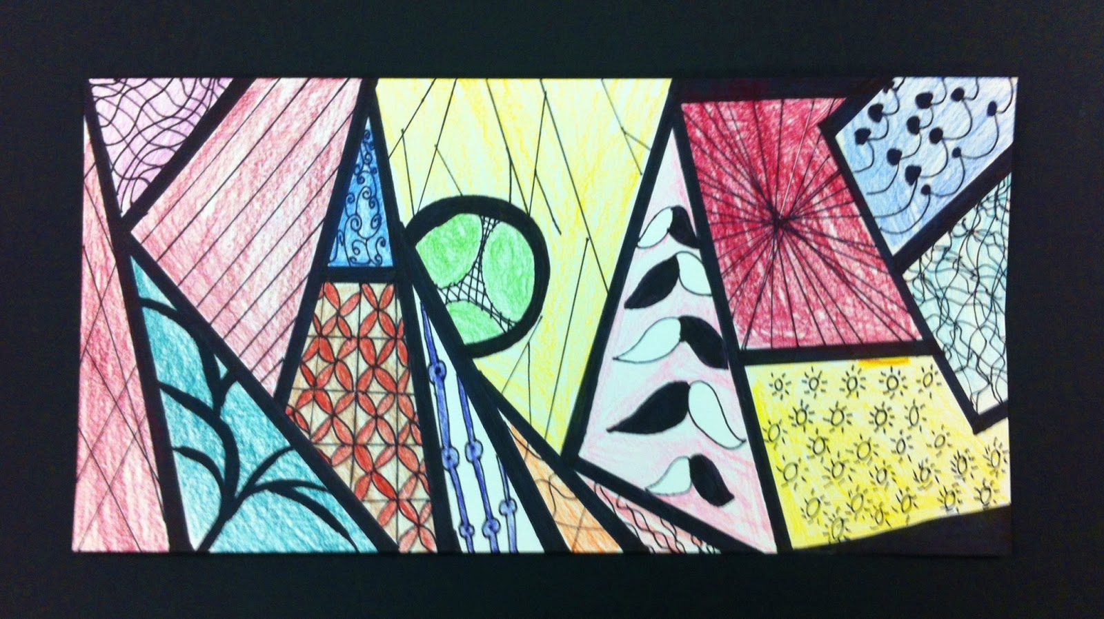 Angela Anderson Art Blog Name Zentangles Kid's Art Class