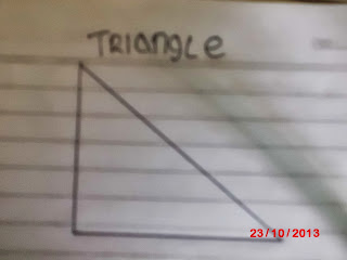 triangle, The picture of triangle, take a picture about the triangle