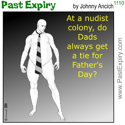 [CARTOON] Father's Day Tie. cartoon, Father's Day, fashion