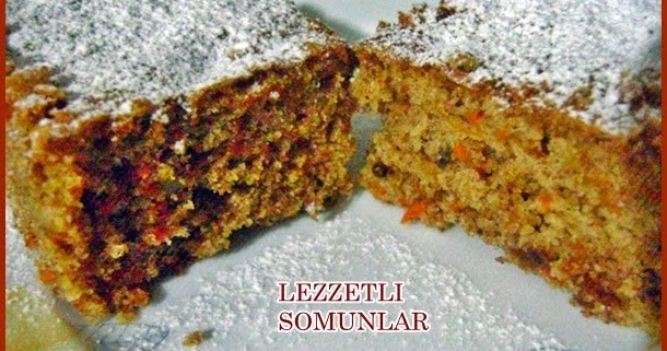 LEZZETLİ SOMUNLAR HAVUÇLU TARÇINLI KEK