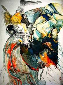 Abstract Paintings by I Wayan Sudarsana Yansen