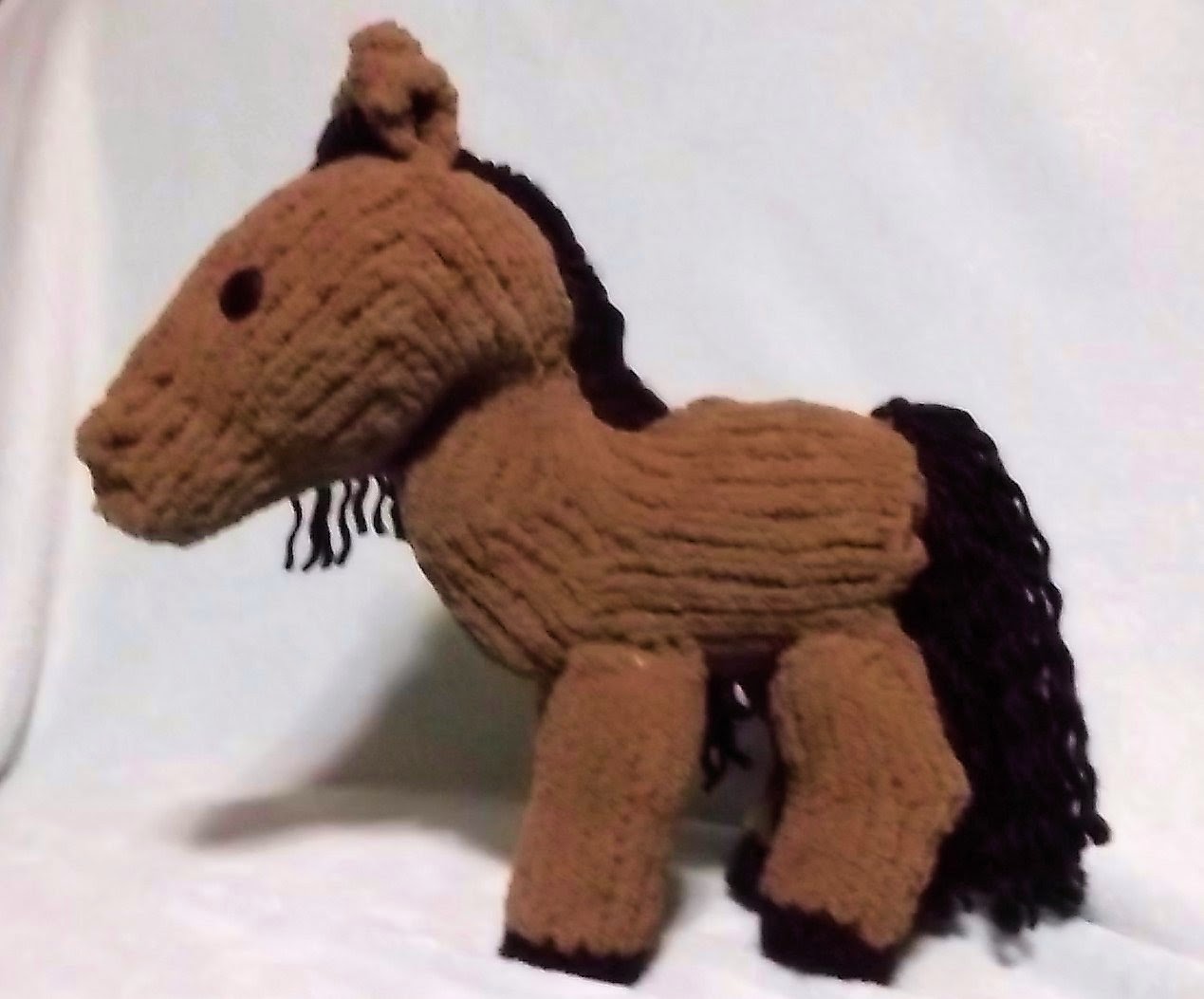 The Loom Muse How to Loom Knit a Horse
