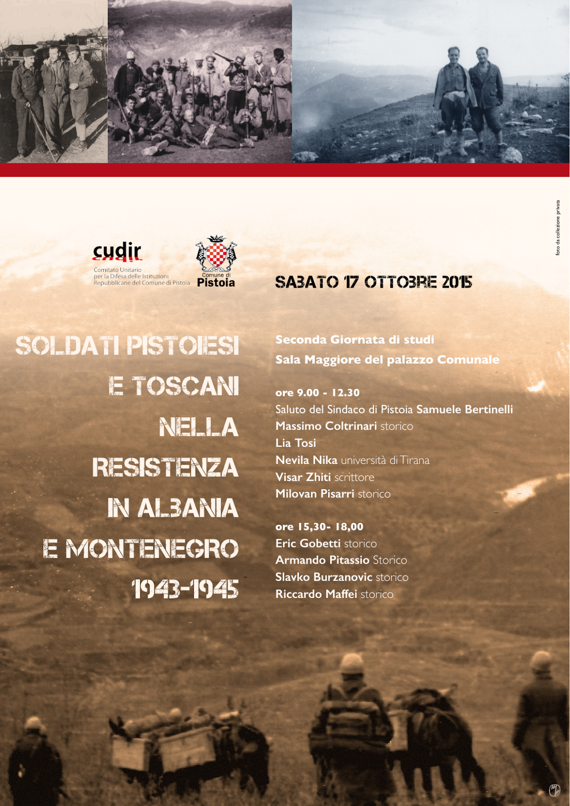 Pistoia 17 ottobre 2015