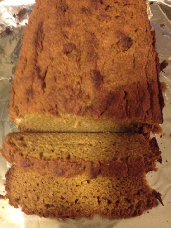 Lauren Brooks Fitness No Guilt Pumpkin Bread (Low Sugar, Gluten Free
