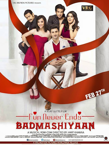 Badmashiyaan (2015) Movie Poster No. 1 Badmashiyaan (2015) Movie Poster No. 1