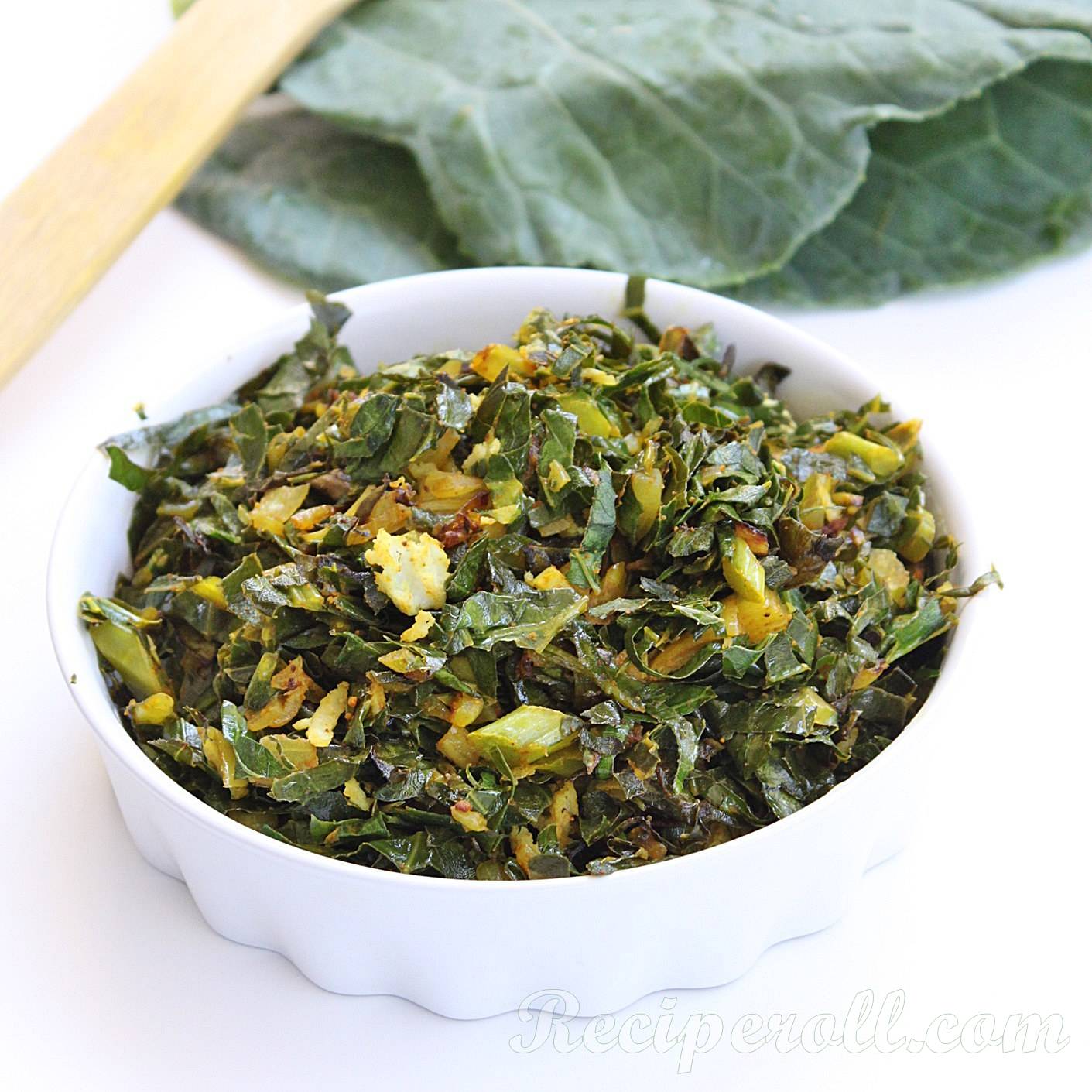 Collard Greens Stir Fry With Coconut Collard Greens Thoran