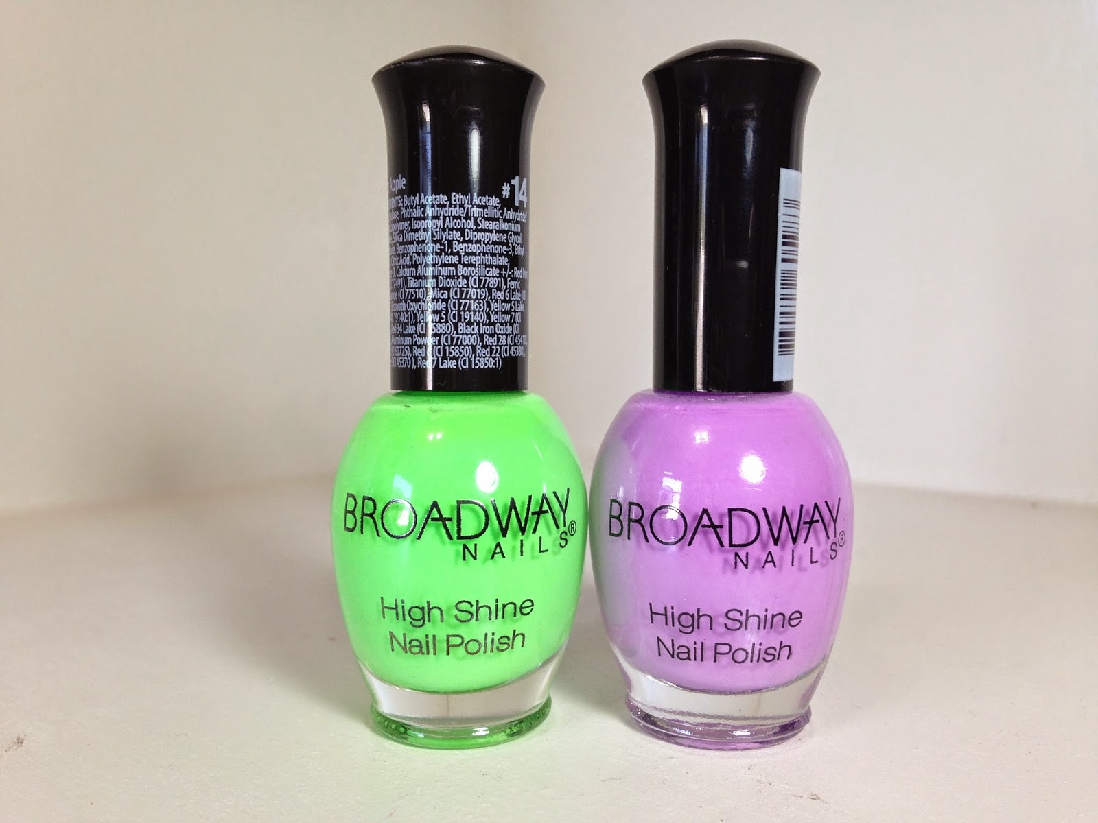 2. Broadway Nails Quick Dry Nail Polish in Color 40 - wide 5
