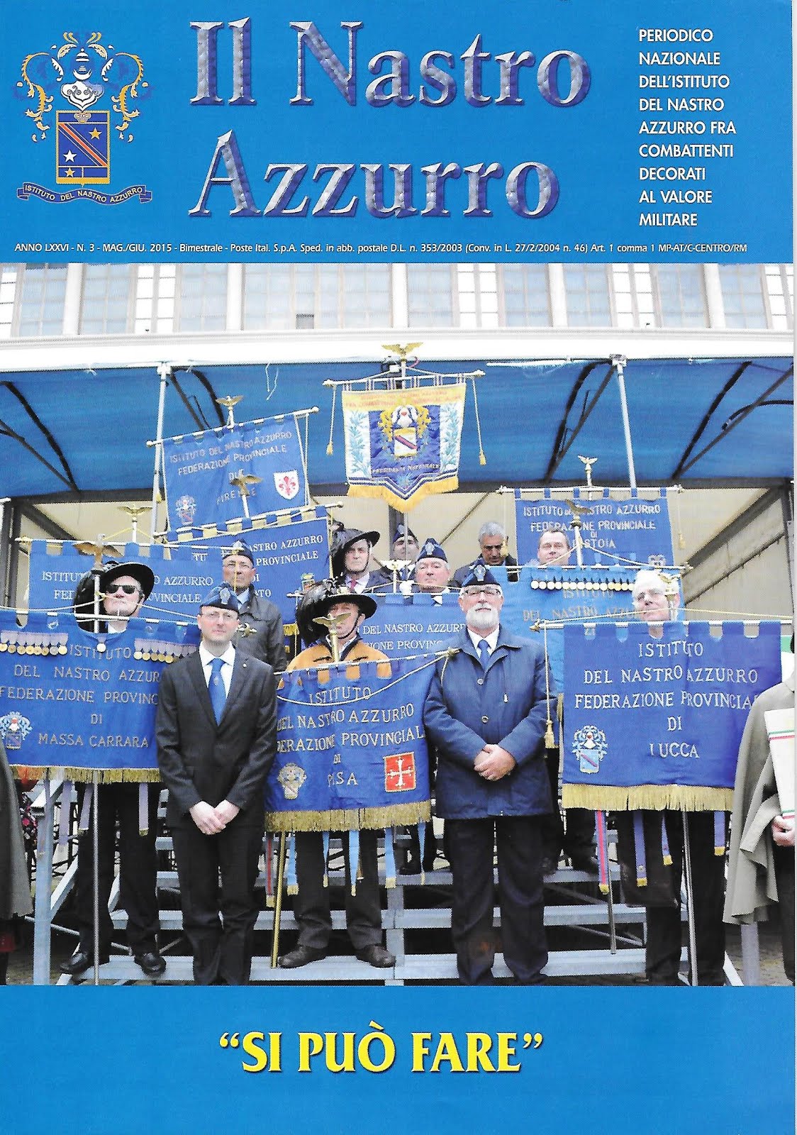 Anno LXXVI N.3 Maggio Giugno 2015