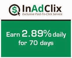 InAdClix - Exclusive paid to click service