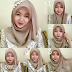 Kumpulan 10 Cara Memakai Jilbab Terupdate 2016