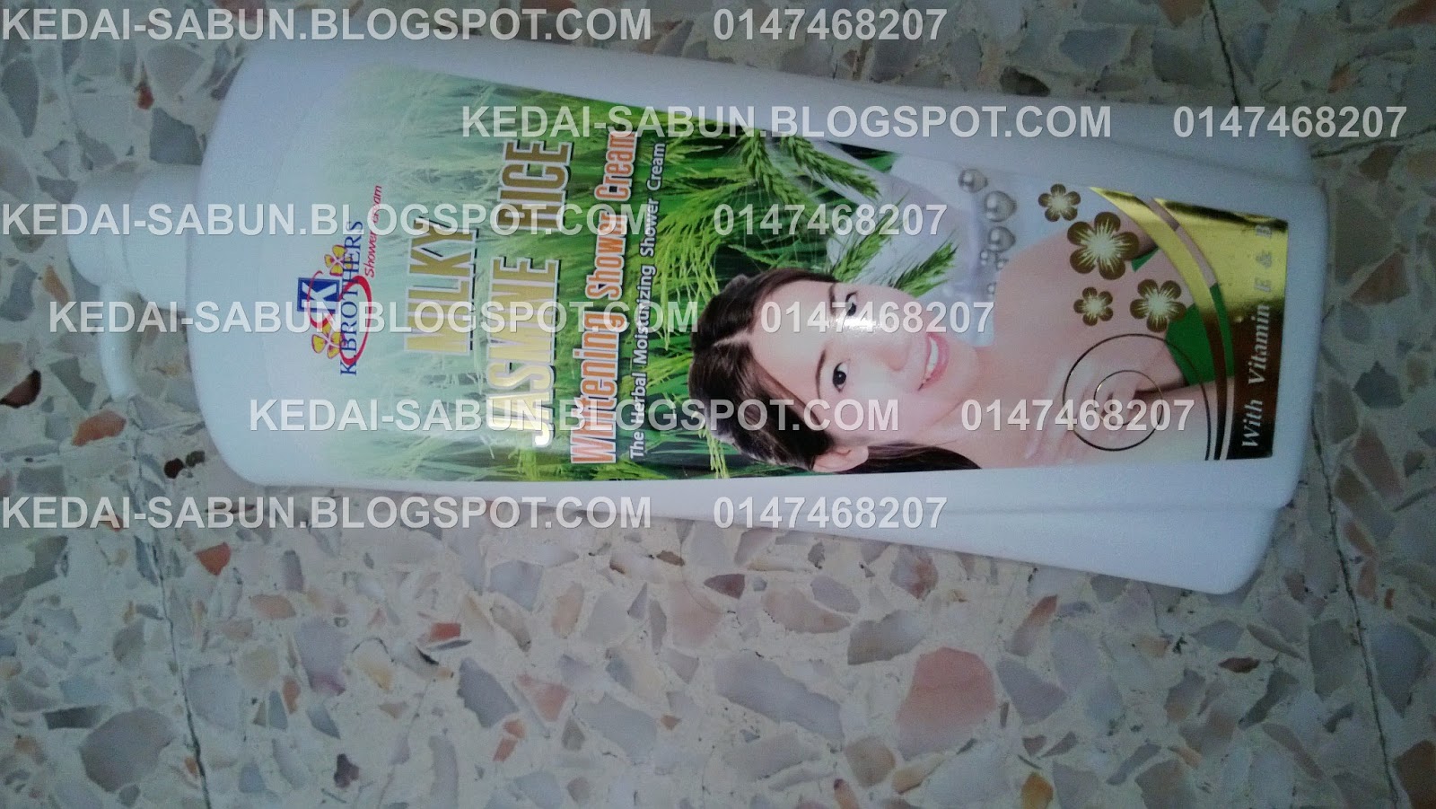 0164360516 PRODUK KECANTIKAN THAILAND KBROTHERS WHITENING SHOWER CREAM