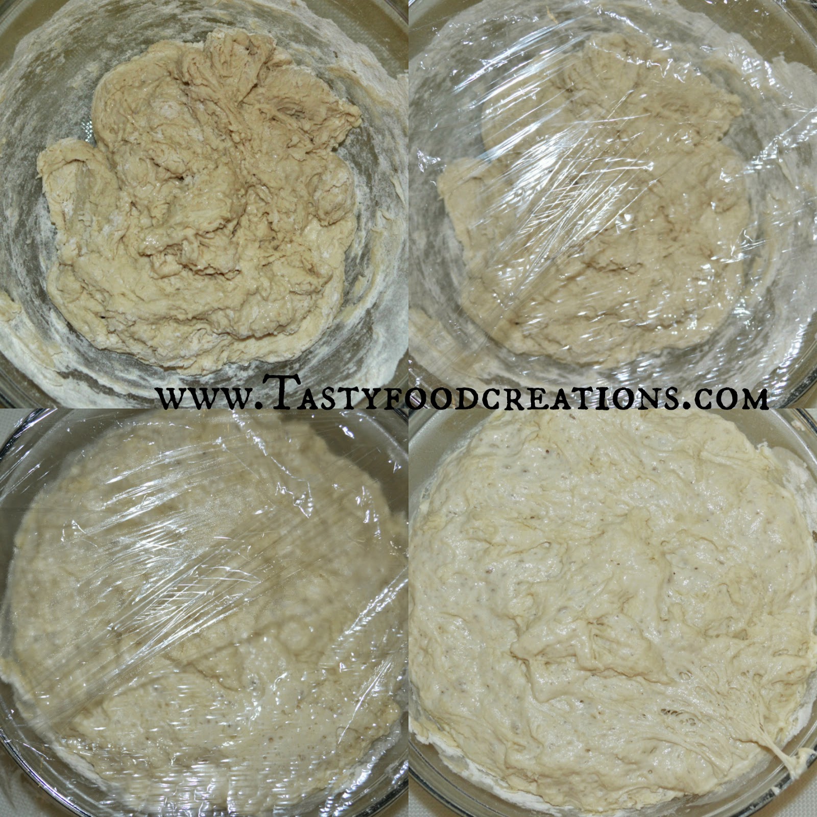 Tasty Food Creations No Knead Artisan Bread in 3 hours