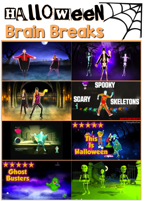 Love to Learn Halloween Brain Breaks