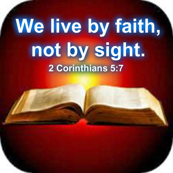 LoVeLy teXt QuOTes and SaYinGs: We live by FAITH
