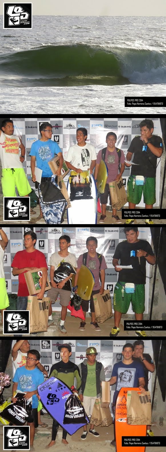 PREMIACION PULPOS PRO 2014