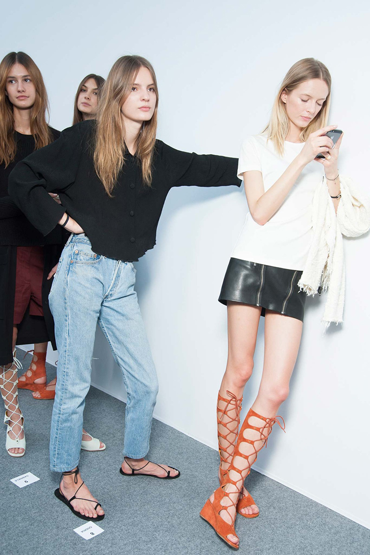 Spring 2015 Ready-to-Wear Chloé backstage, PFW, Paris Fashion Week Spring 2015 Ready-to-Wear Chloé backstage, PFW, Paris Fashion Week