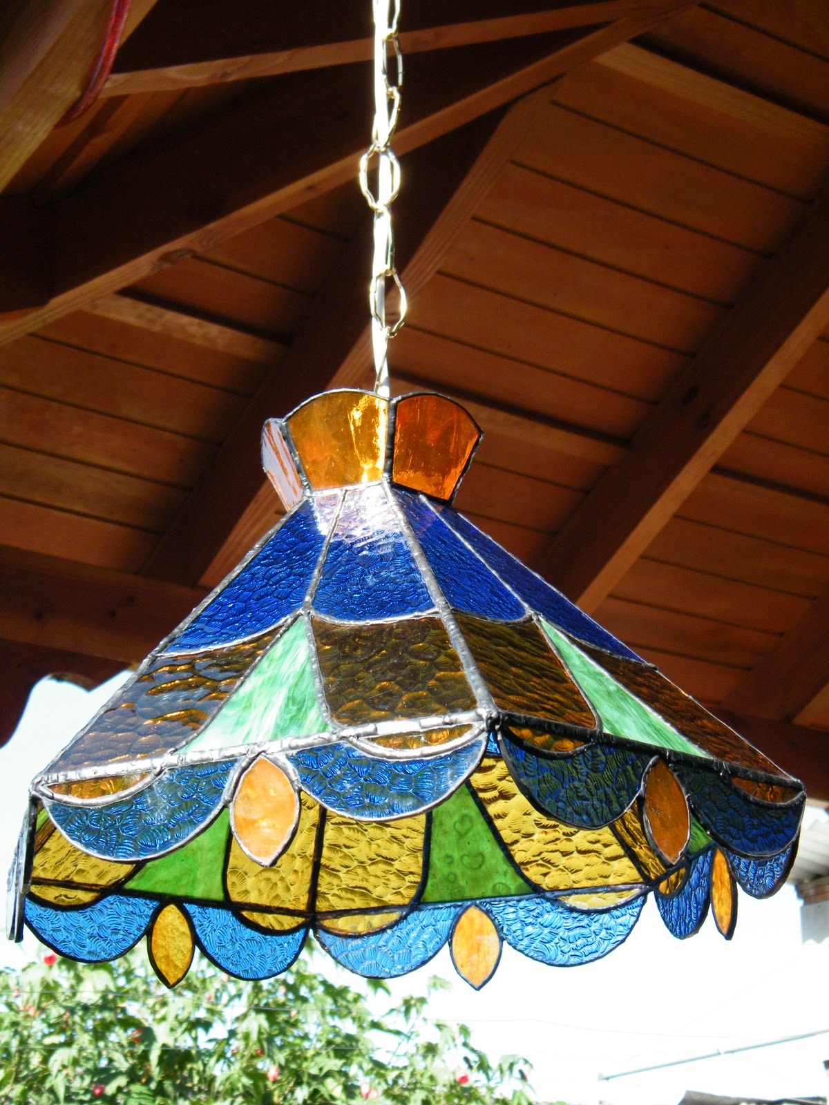 MOSAICOS Y VITRALES Lamparas técnica Tiffany