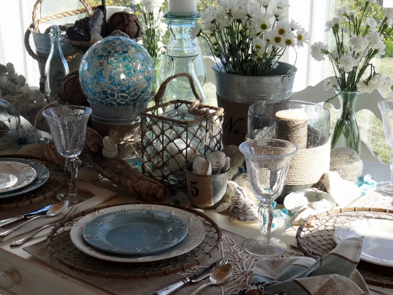 ...a quiet life... cottage style table...