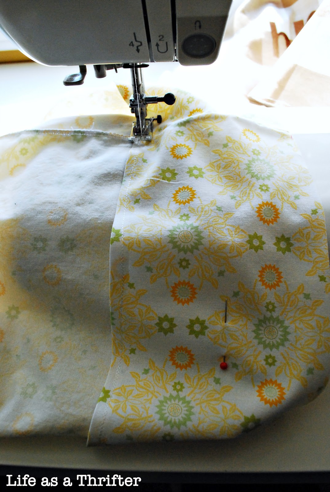 Life as a Thrifter A Toddler Pillowcase Tutorial