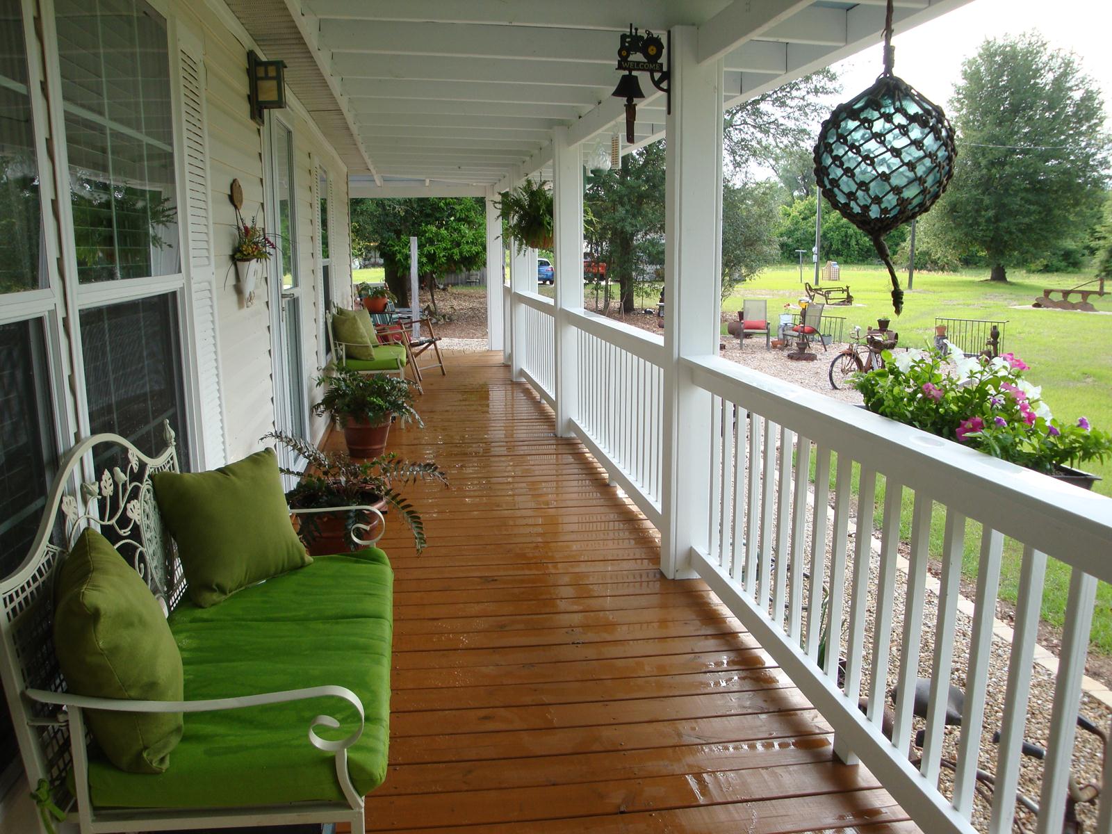 Double Wide Porch