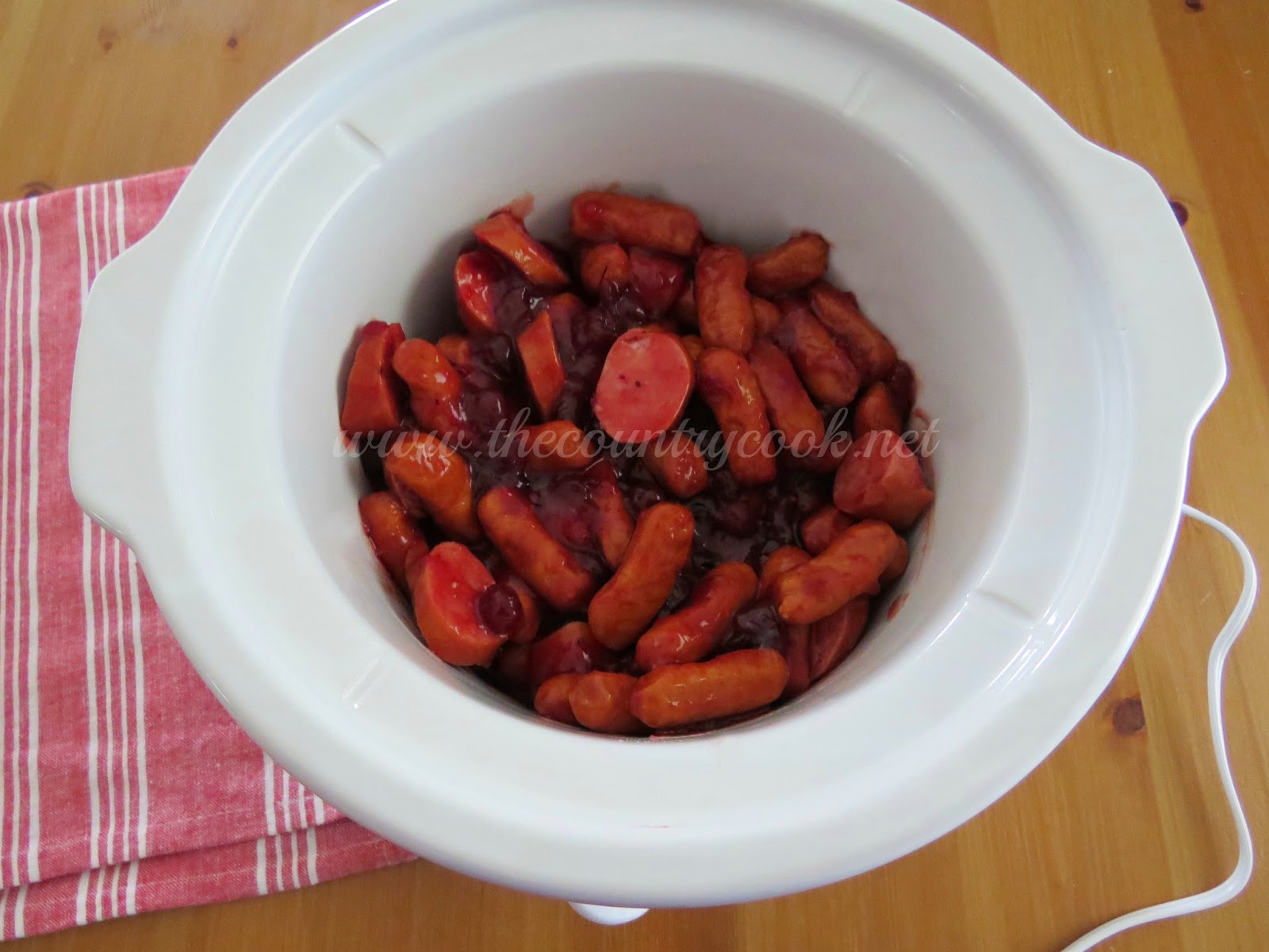 Crock Pot Sausage Bites The Country Cook