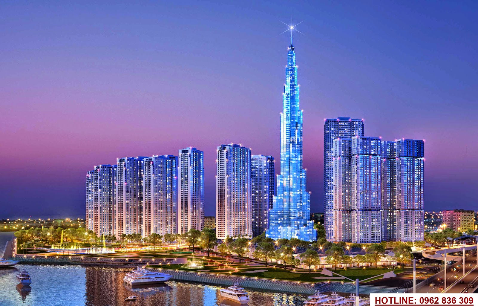 Tòa nhà cao nhất việt nam tại Vinhomes