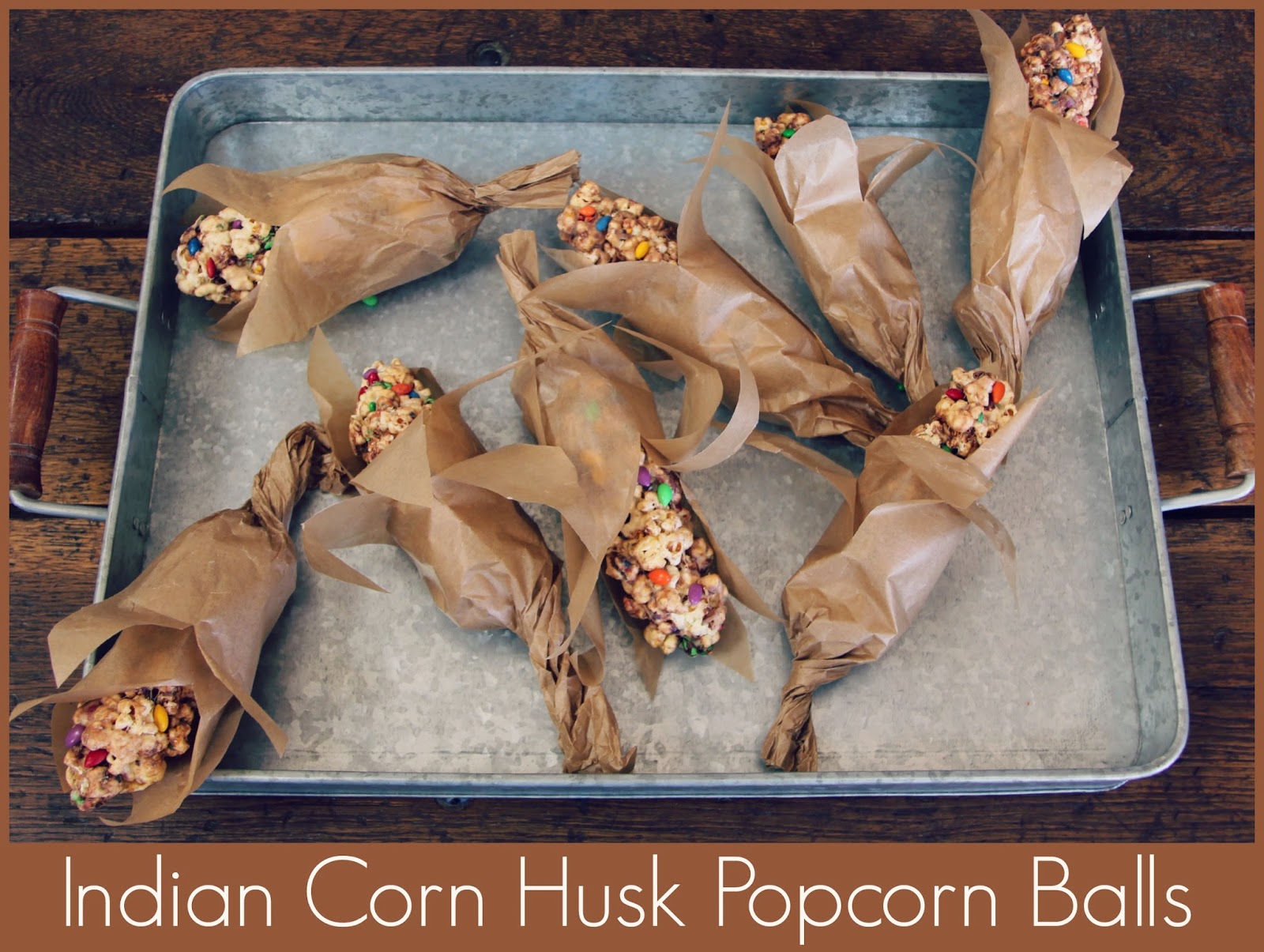 Moore Minutes Indian Popcorn Ball Corn Husks, Wishbone Charms, and