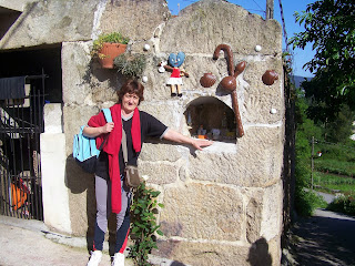 Camino portugués, un alto en el Camino Camino portugués, Vilaboa