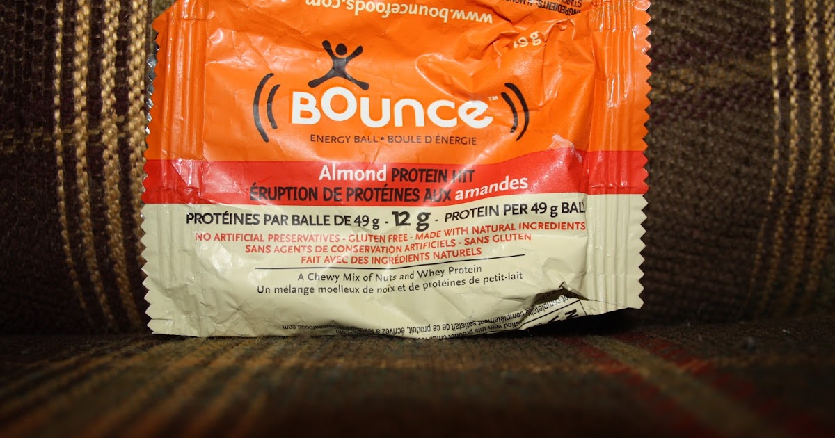 A Little Bit Healthy "Almond Protein Hit" Bounce Energy Ball