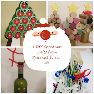 4 DIY Christmas crafts from Pinterest to real life 4 DIY Christmas crafts from Pinterest to real life