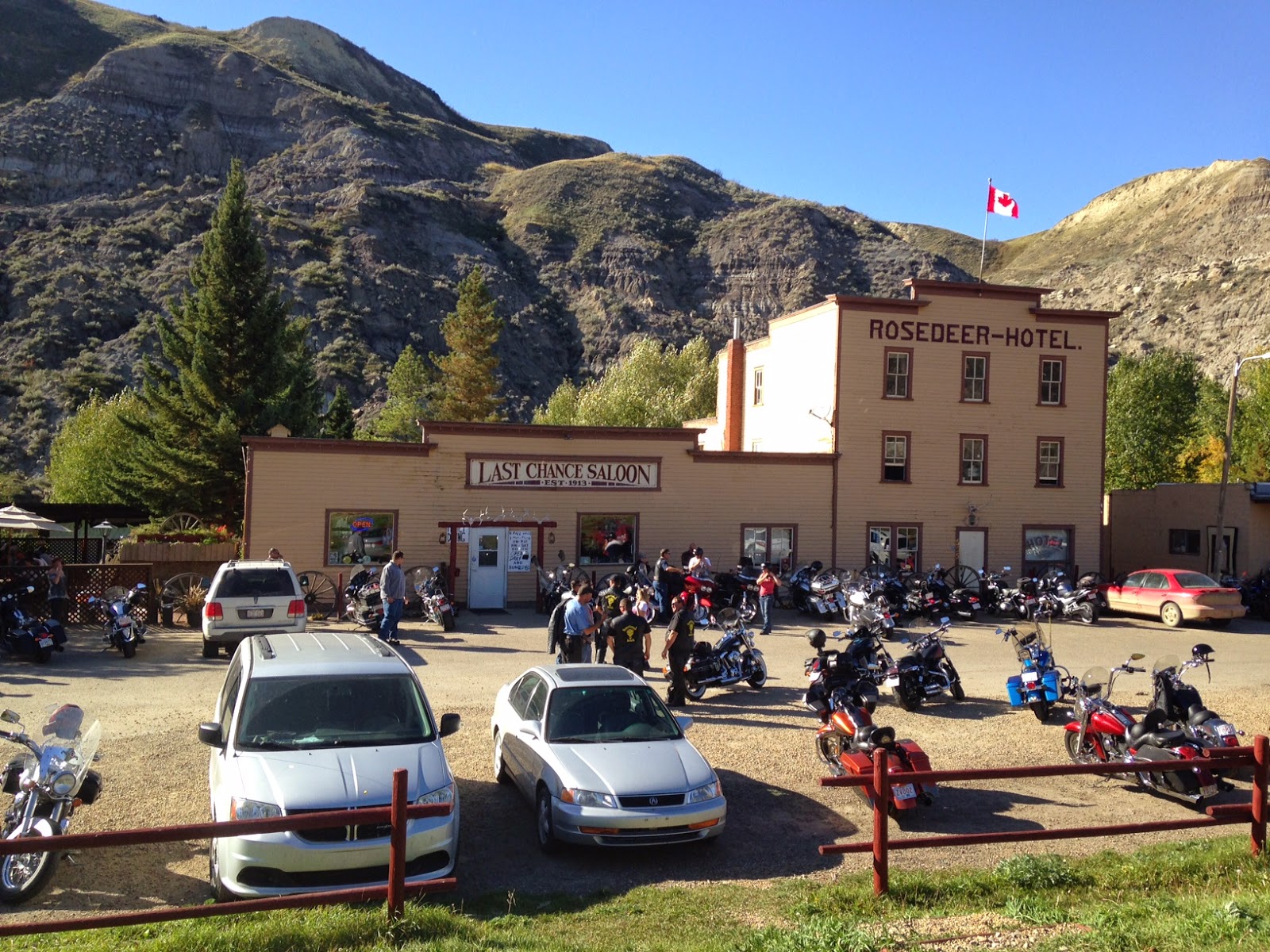 The view from here Wayne, Alberta