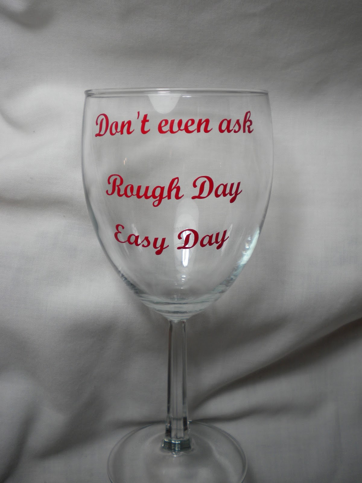 Nothin' Fancy Another Vinyl ProjectWine Glasses