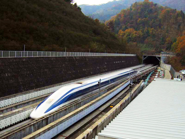 maglev, bullet train, jepang, japan