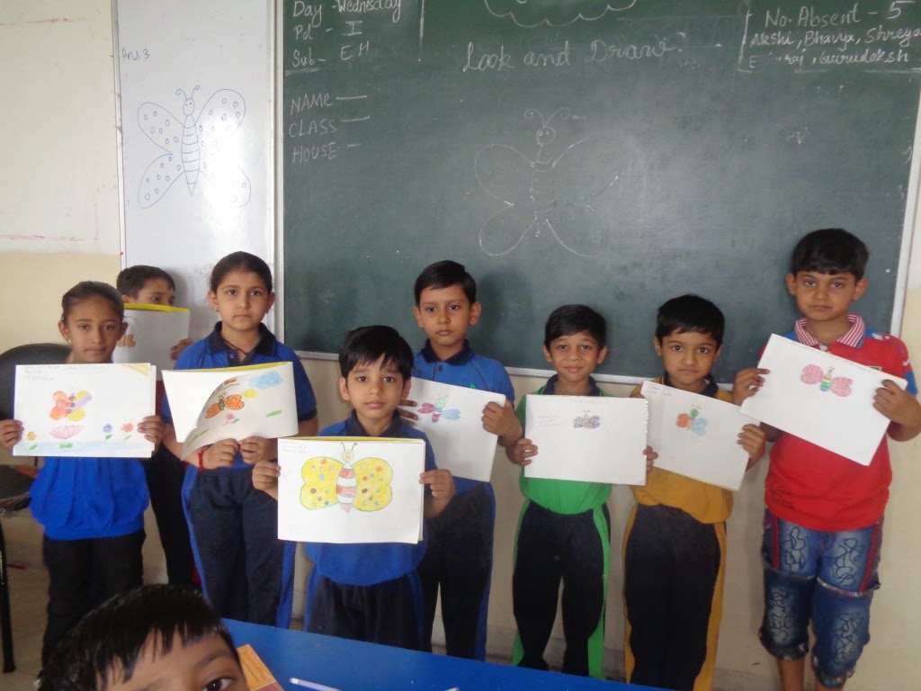 On the top of the World... Look and Draw and Drawing Competition held