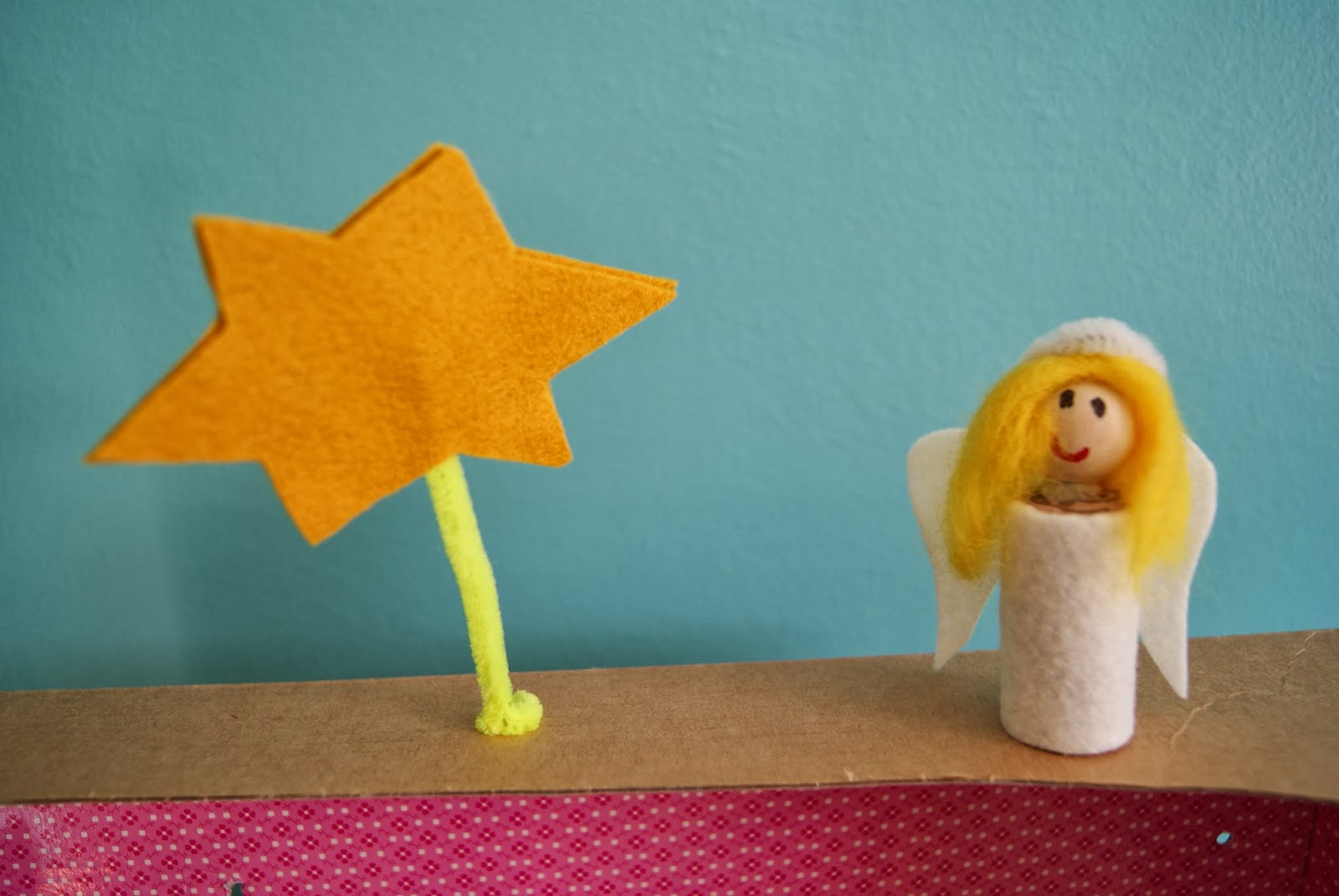 nest full of eggs Homemade Christmas Crèche