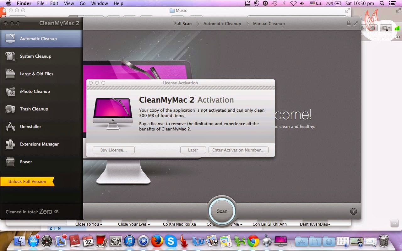 CLEANMYMAC 2.2.3 ACTIVATION CODE